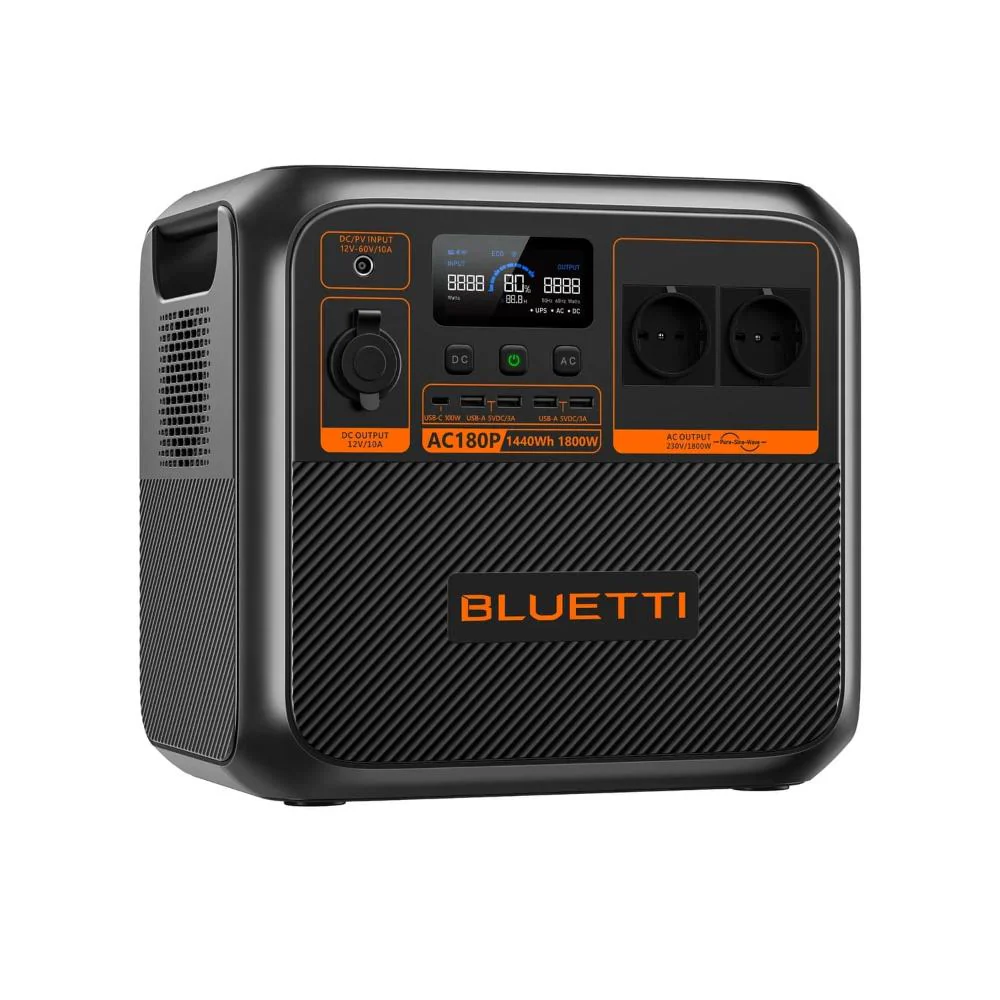 BLUETTI AC180P Portable Power Station 1800W 1440Wh - Image 3