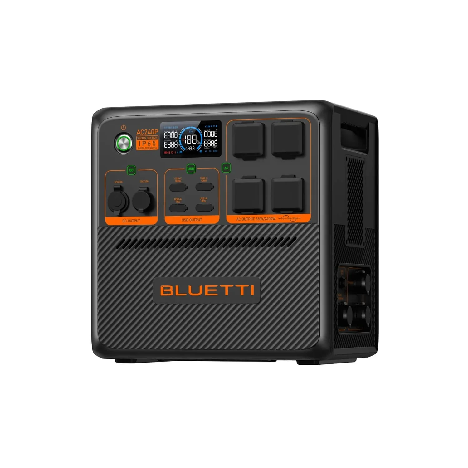 BLUETTI AC240P Portable Power Station 2400W 1843Wh - Image 3