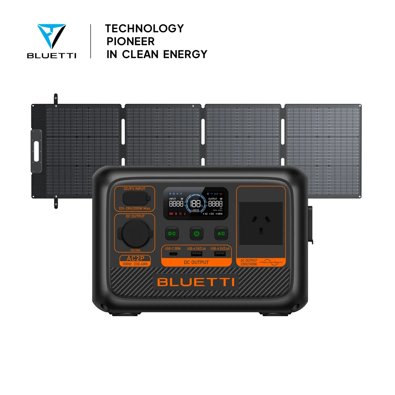 BLUETTI AC2P Portable Power Station 300W 230.4Wh - Image 6