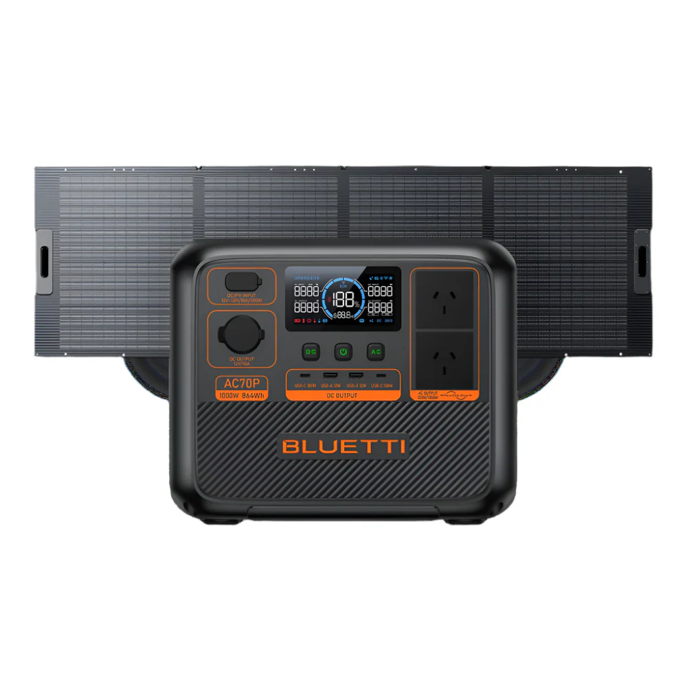BLUETTI AC70P Portable Power Station 1000W 864Wh - Image 4