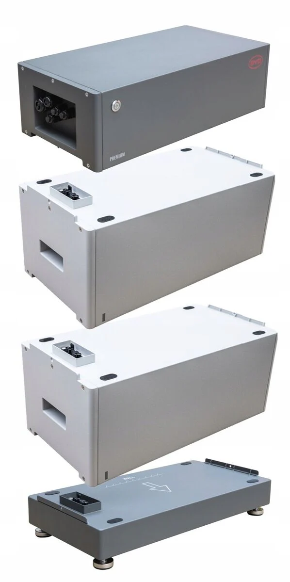 BYD Battery Box Premium HVS 12.8 kWh Lithium Battery Tower - CEC Approved - Image 3