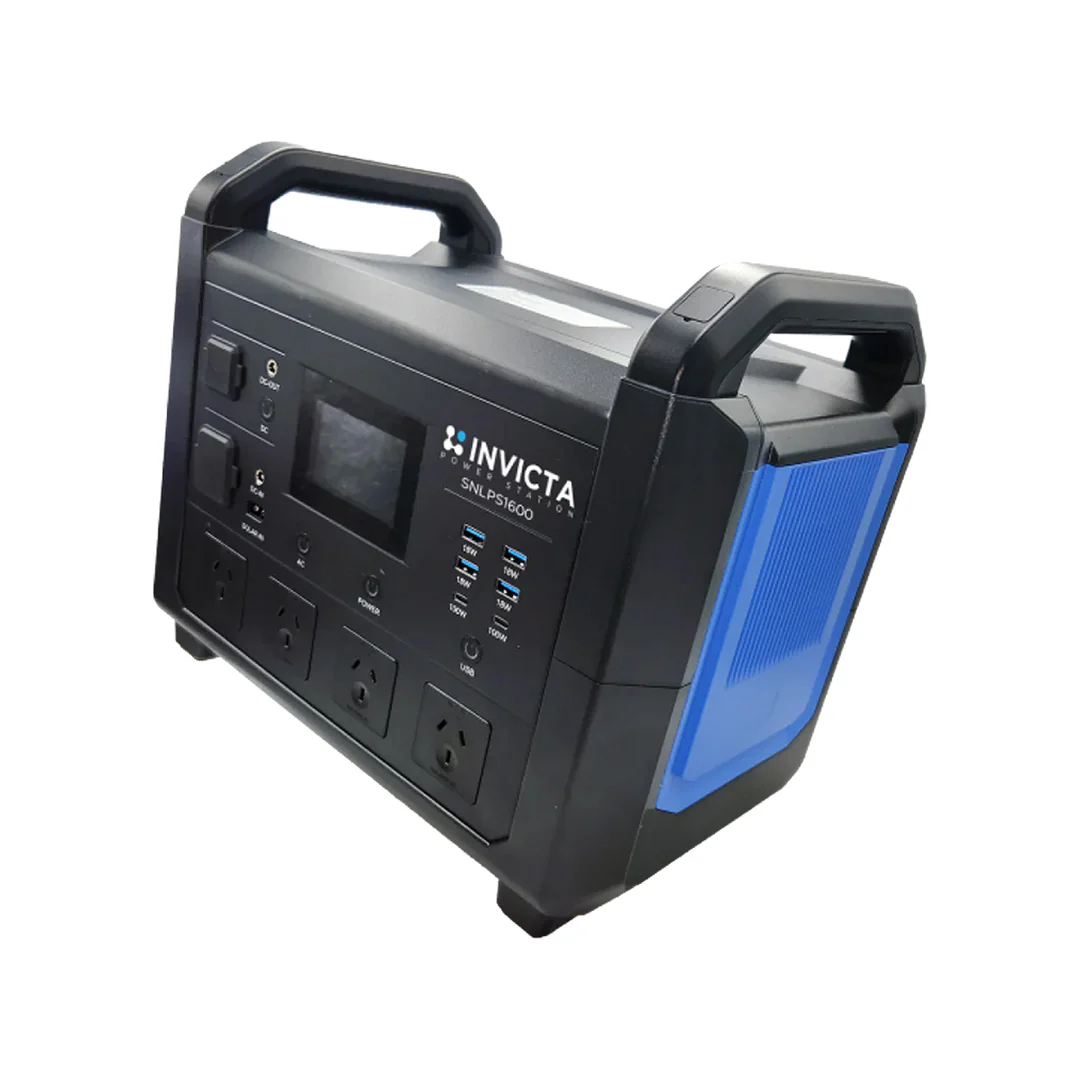 Invicta 12.8V 116Ah 1600W Portable Lithium Power Station - SNLPS1600 - Image 3
