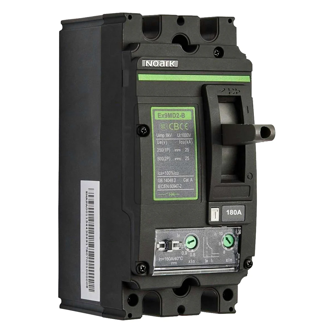 Noark Ex9MD DC 2Pole Moulded Case Circuit Breaker and Accessories 80-250A - Image 7