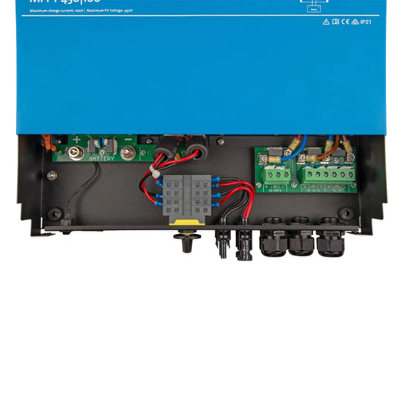 Victron Multi RS Solar 2 Tracker Inverter/Charger 48/6000/100 -450/100 - PMR482602020 - Image 4