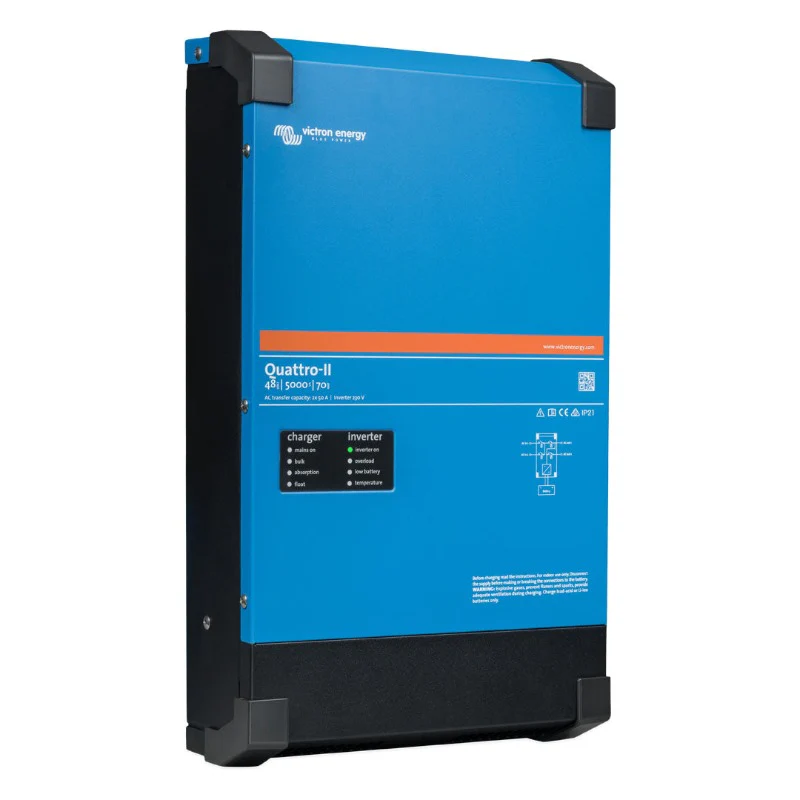 Victron Quattro-II Inverter Charger 48/5000/70-50/50 230V QUA482504010 - Image 3