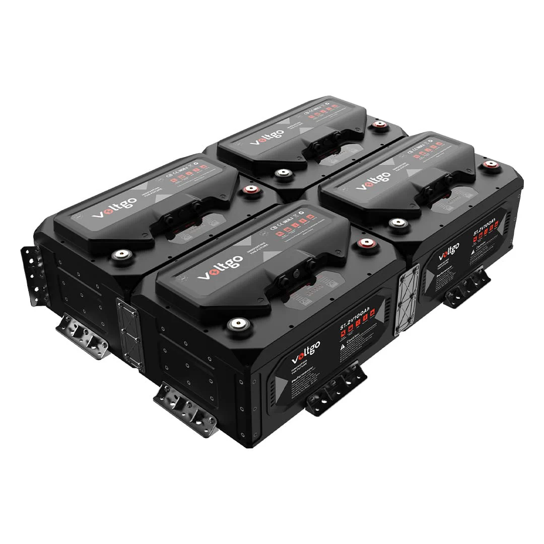 VoltGo 51.2V 100Ah IP65 IEC 62619:2022 LiFePO4 Battery, Bluetooth - VLRV5120C - Image 5